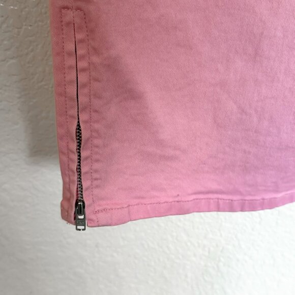 Lauren Jeans Co Ralph Lauren Pink Ankle Pants Women’s 16W Stretch Denim Barbie - Picture 5 of 12